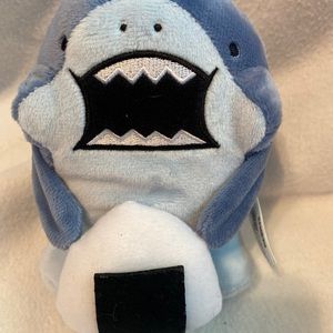 Samezu Nom Nom Plush 6" Shark Jaggy NEW With Tags Toy Stuffed Animal